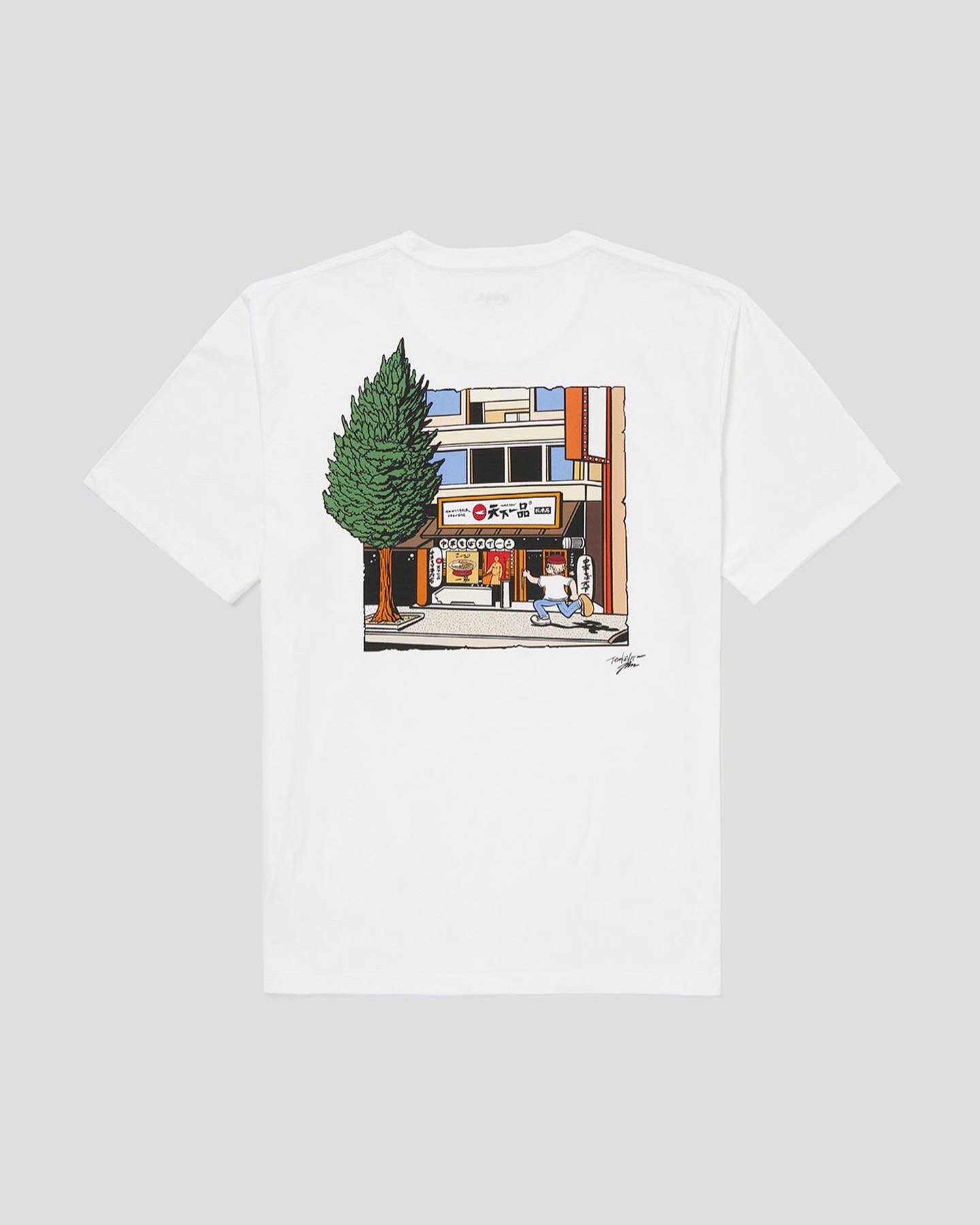 graniph × SUSURU TV. “WEARAMEN” 天下一品 Tシャツイラスト